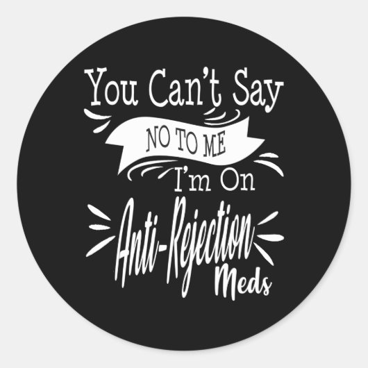 臓器移植は肝臓の肺を言わない ラウンドシール (正面)