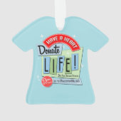 臓器移植レシピエントオーナメント オーナメント (裏面)