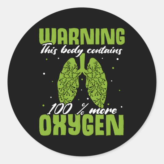 臓器移植肺移植生存者 ラウンドシール (正面)