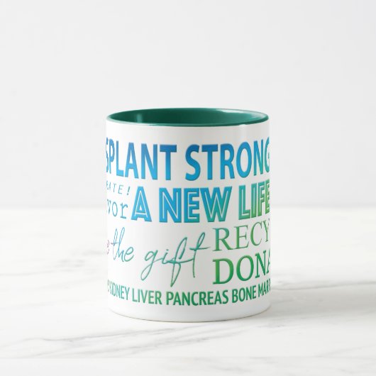 臓器移植認識度Mag マグカップ (中央)