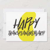 臓器腎 |両面カード 招待状 (正面)