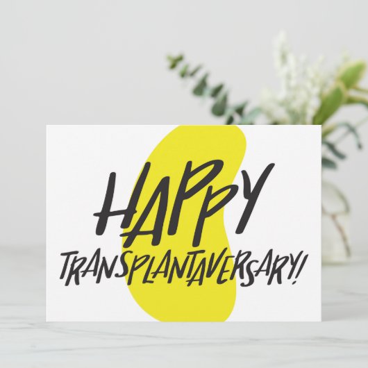 臓器腎 |両面カード 招待状 (スタンド正面)