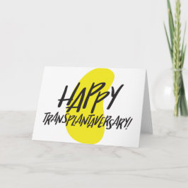 臓器腎 | Happy Transplantaversary Card カード