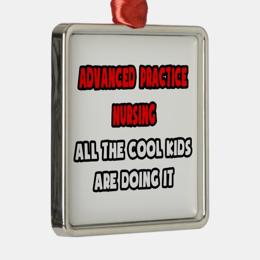 臨床おもしろいRNスペシャリストのシャツとギフト メタルオーナメント (右)