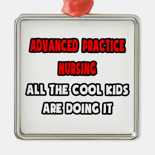 臨床おもしろいRNスペシャリストのシャツとギフト メタルオーナメント (正面)