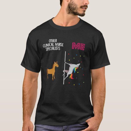 臨床ナーススペシャリストUnicorn Others You Tシャツ (正面)