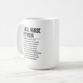 臨床ナース管理者 コーヒーマグカップ (正面左)