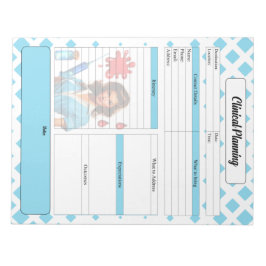 臨床プランを立てる為に ノートパッド