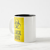 臨床不用なコーヒー・マグ ツートーンマグカップ (正面左)