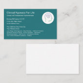 臨床催眠モダン名刺 名刺 (正面/裏面)