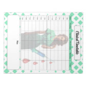 臨床日程を自分に合わせないこと ノートパッド (正面)