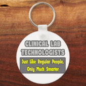 臨床検査技師…頭が切れる キーホルダー (正面)