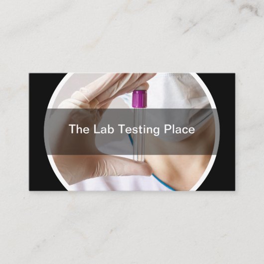 臨床検査施設 名刺 (正面)