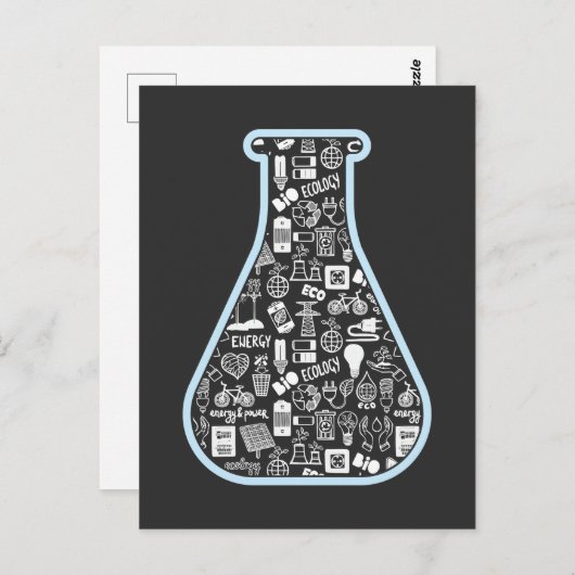 臨床検査試験管科学技術者 ポストカード (正面/裏面)