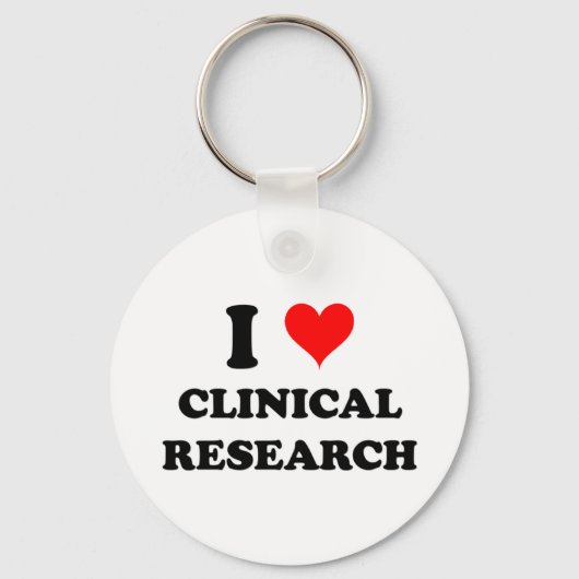 臨床研究が大好き キーホルダー (正面)