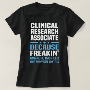 臨床研究アソシエイト Tシャツ