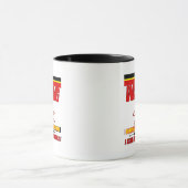 臨床研警告究科学者が針を刺す マグカップ (中央)