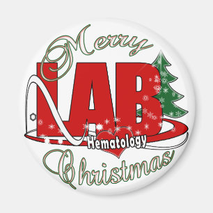 臨床血液学のクリスマス マグネット