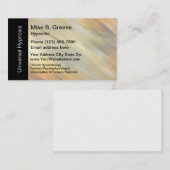 臨床Hypnotherapist 名刺 (正面/裏面)