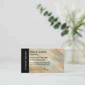 臨床Hypnotherapist 名刺 (スタンド正面)