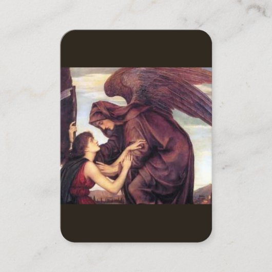 臨終祈りの言葉カード祈りの言葉 名刺 (正面)