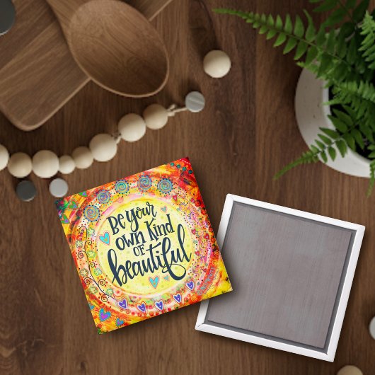 自かわいらしカラフル分の美しいインスピレーション マグネット