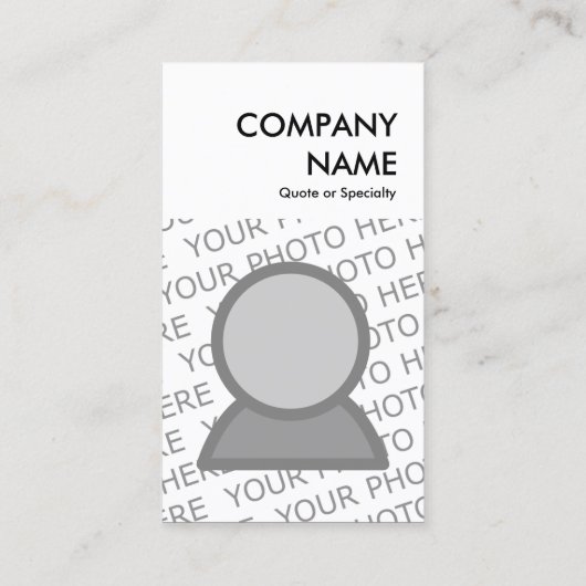 自はっきりした分のデザイン 名刺 (裏面)