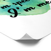 自やる気を起こさせる愛感動的引用文 ポスター (角)