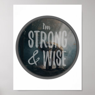 自やる気を起こさせる認の言葉 ポスター