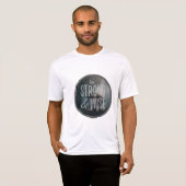 自やる気を起こさせる認の言葉 Tシャツ (正面フル)