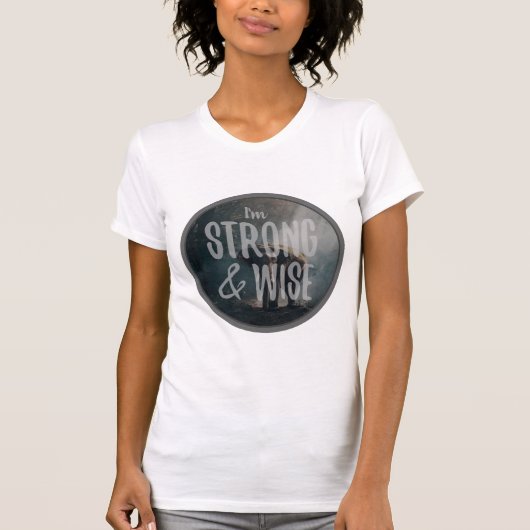 自やる気を起こさせる認の言葉 Tシャツ (正面)