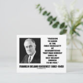 自ら必要学とする自由 ポストカード (スタンド正面)