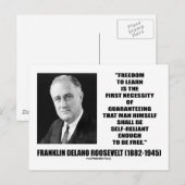 自ら必要学とする自由 ポストカード (正面/裏面)