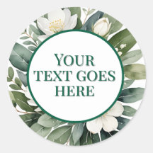 自ら結婚の花の白花ユーカリを作る