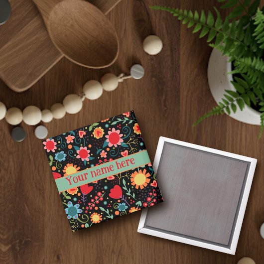 自カスタマイズ分のおもしろいフローラ吸光磁石 マグネット