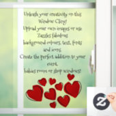 自カスタマイズ分のデカールまたは窓が離れない ウィンドウサイン (ホーム)