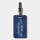 自カスタマイズ分のホッケーパパラゲージタグ ラゲッジタグ (正面縦)