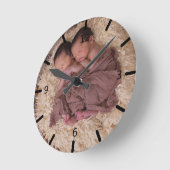 自カスタマイズ分の写真 ラウンド壁時計 (傾斜)