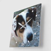 自カスタマイズ分の壁掛け時計 スクエア壁時計 (傾斜)