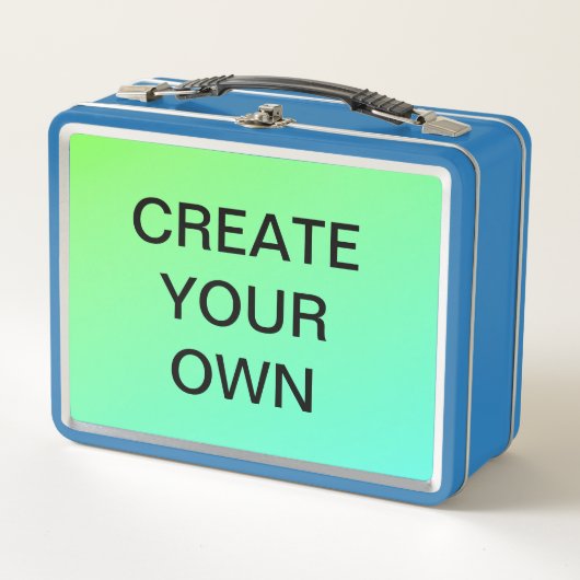 自カスタマイズ分の弁当 メタルランチボックス (正面)