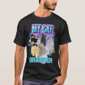 自カスタマイズ分の猫の海賊版90のスタイル写真 Tシャツ (正面)