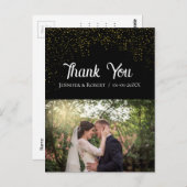 自カスタマイズ画の結婚ありがとう ポストカード (正面/裏面)