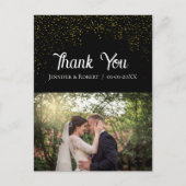 自カスタマイズ画の結婚ありがとう ポストカード (正面)