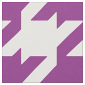 自カスタマイズ自のはっきりした蘭の紫千鳥格子の ファブリック (クローズアップ)