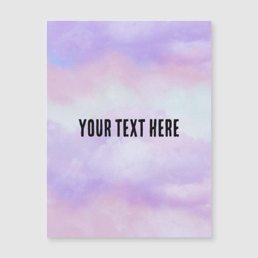 自カスタマイズ身の磁気カード (正面)