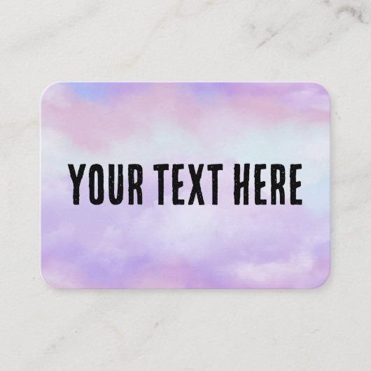 自カスタマイズ身 名刺 (正面)