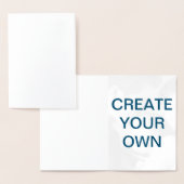 自カスタマイズ身 箔カード (ディスプレー)