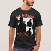 自カスタム身の90sブートレグアイディア tシャツ (正面)