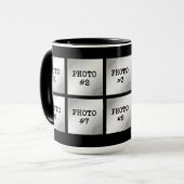 自クリック分の10写真を作成する簡単 マグカップ (正面左)