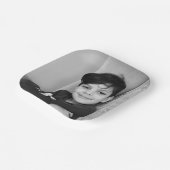 自シンプルカスタム身の写真紙プレートの作成 ペーパープレート (傾斜あり)